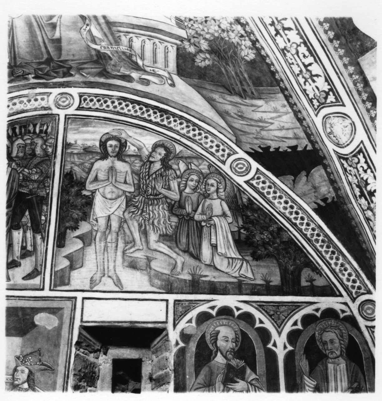 battesimo di Cristo (dipinto) di Maestro di Roccaverano (ultimo quarto sec. XV)