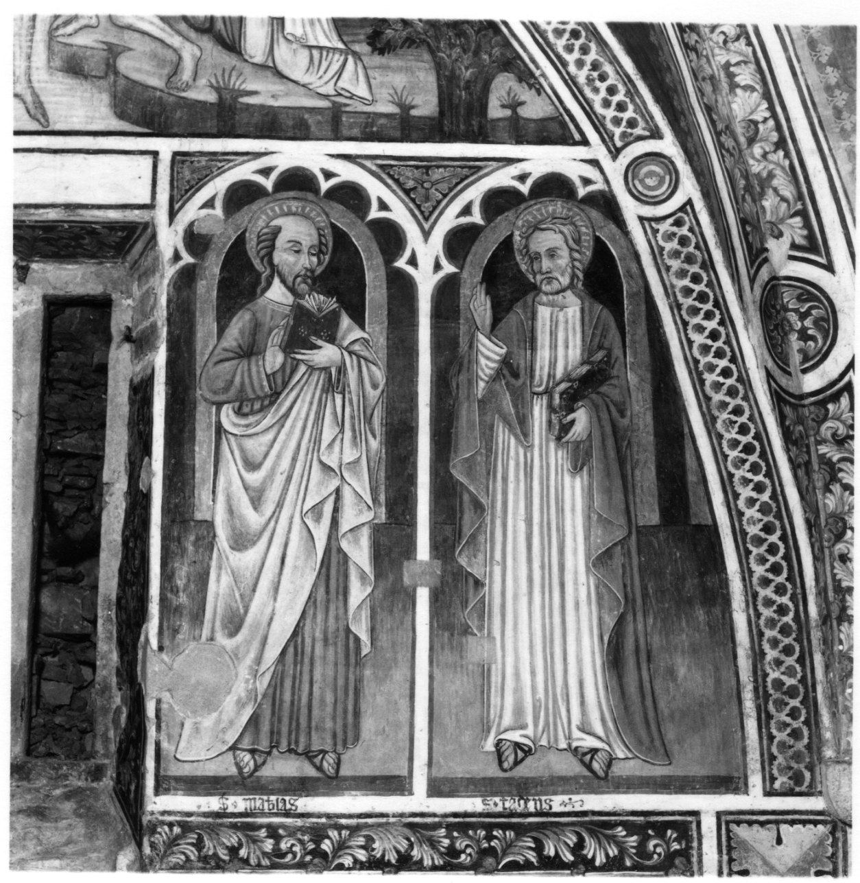 San Matteo e San Taddeo (dipinto) di Maestro di Roccaverano (ultimo quarto sec. XV)