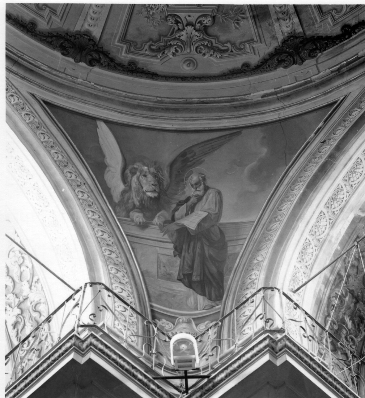 San Marco Evangelista (dipinto) di Rizzola G (fine sec. XIX)