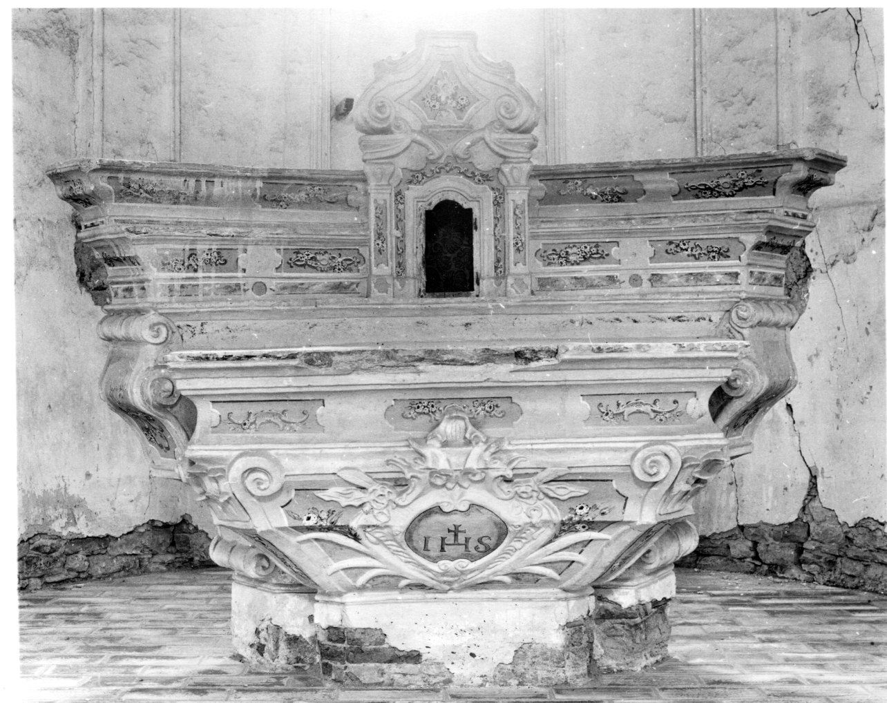 altare, opera isolata - ambito astigiano (seconda metà sec. XVIII)