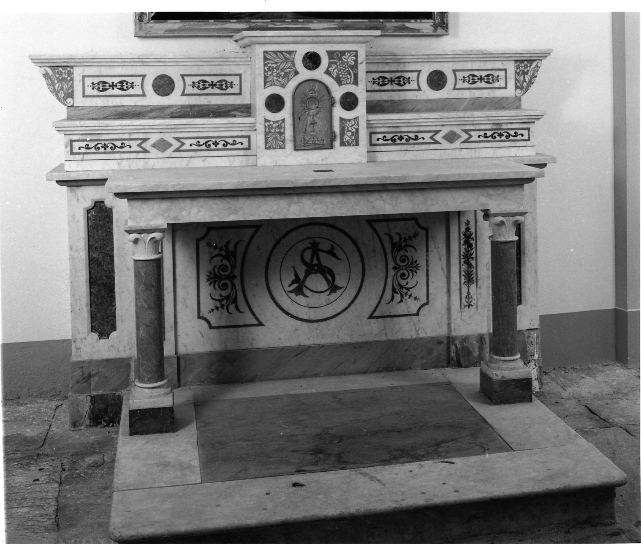 altare, opera isolata - bottega torinese (fine/inizio secc. XIX/ XX)