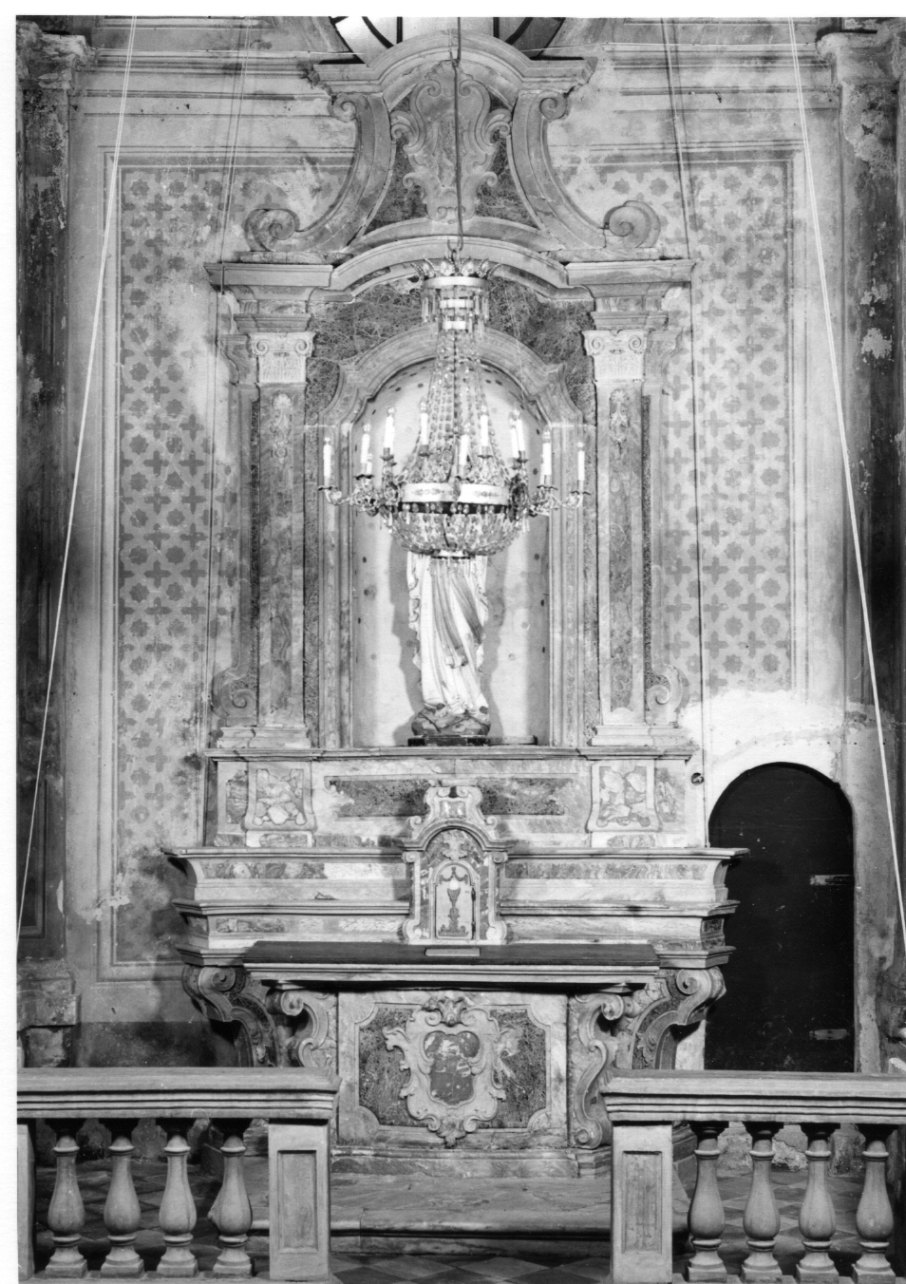 altare, opera isolata - bottega piemontese (seconda metà sec. XVIII)