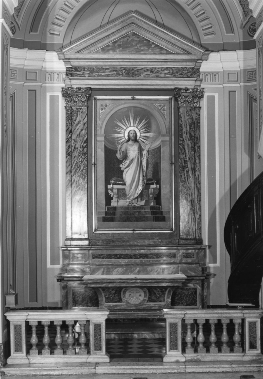 Sacro Cuore di Gesù (dipinto, opera isolata) di Siffredi Federico (metà sec. XX)