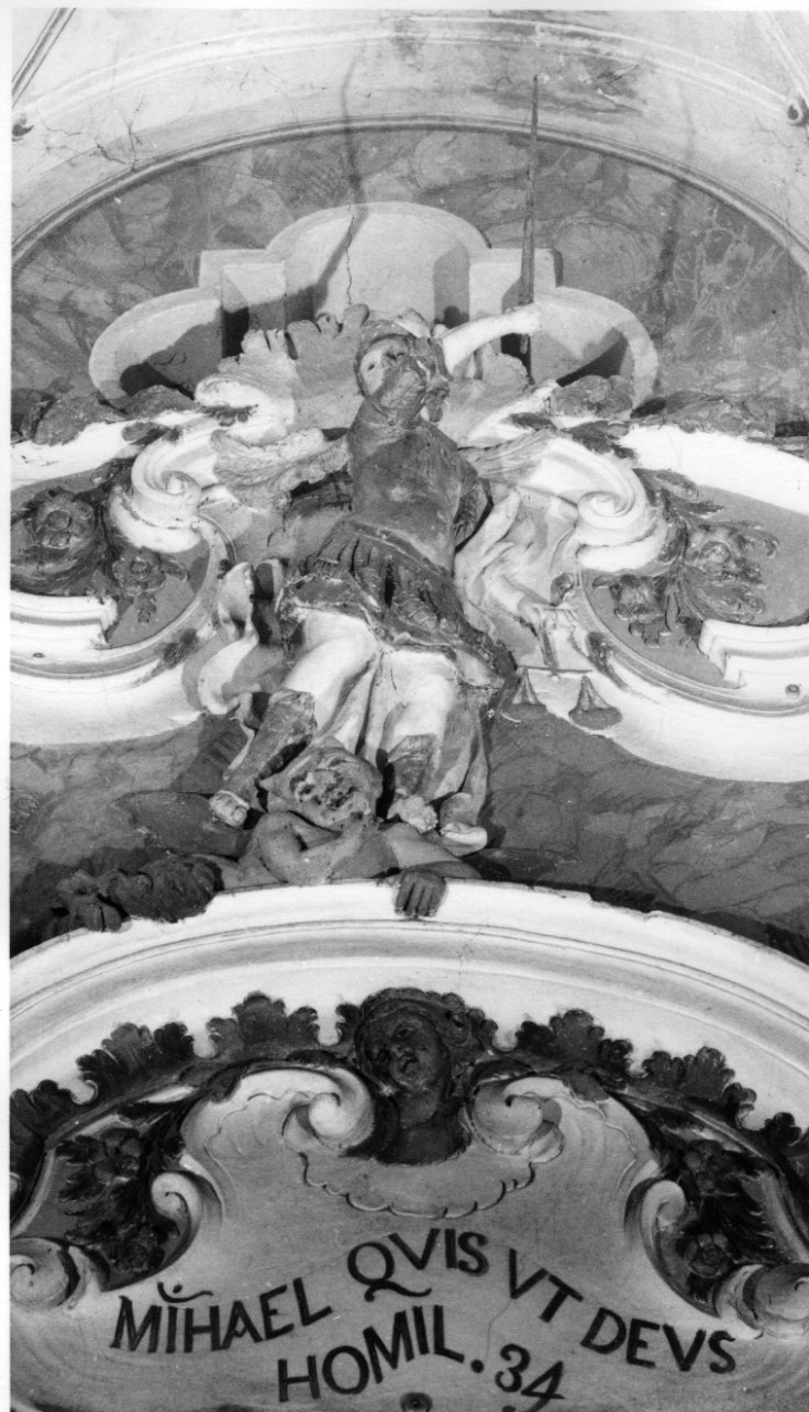 San Michele Arcangelo (rilievo) - bottega ligure (sec. XVIII)