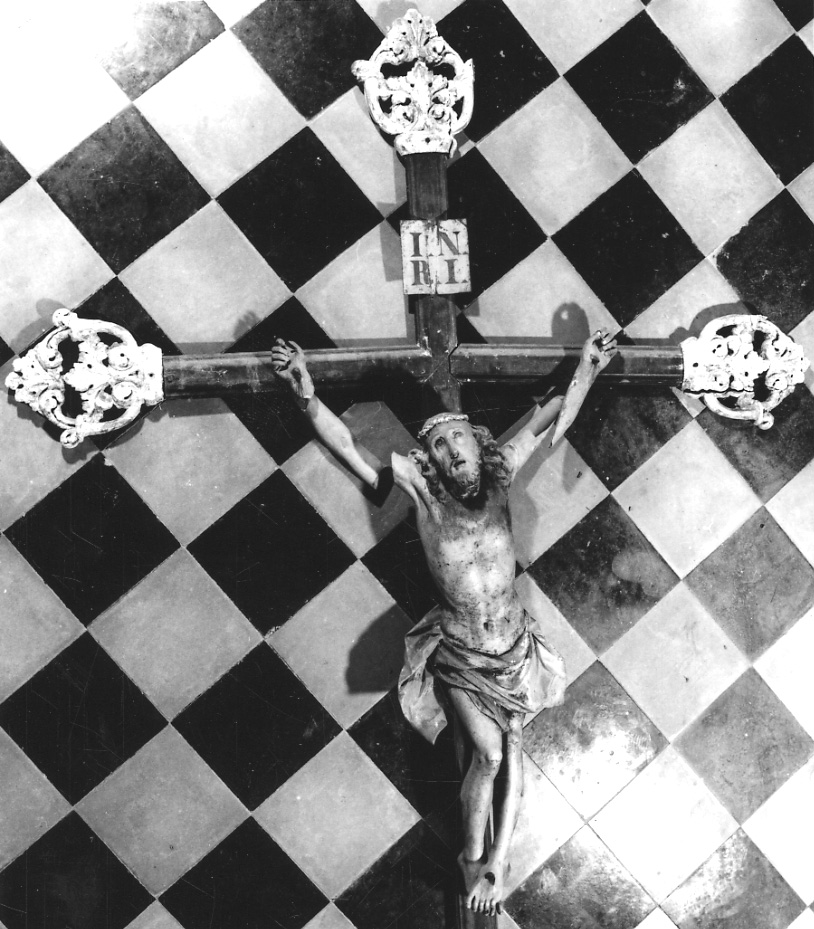 Cristo crocifisso (crocifisso, opera isolata) - bottega liguro-piemontese (ultimo quarto sec. XVIII)