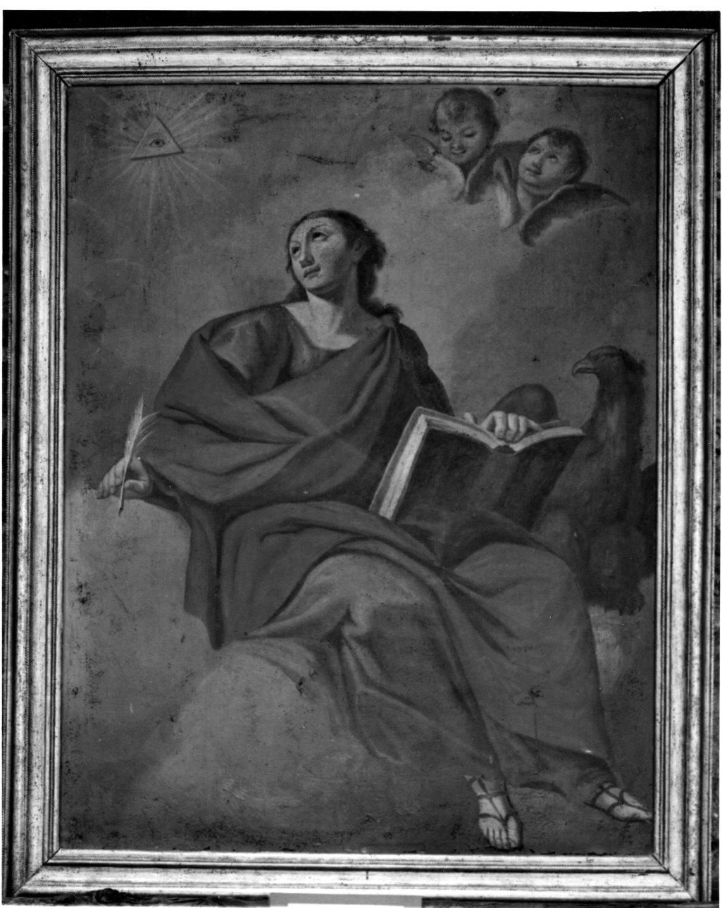 San Giovanni evangelista (dipinto, opera isolata) - ambito piemontese (fine/inizio secc. XVIII/ XIX)