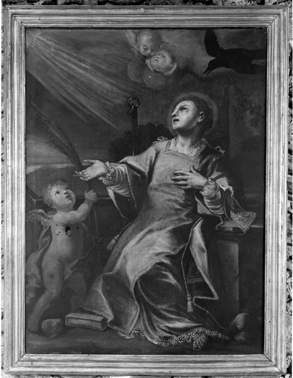 san Vincenzo martire (dipinto, opera isolata) - ambito piemontese (ultimo quarto sec. XVIII)