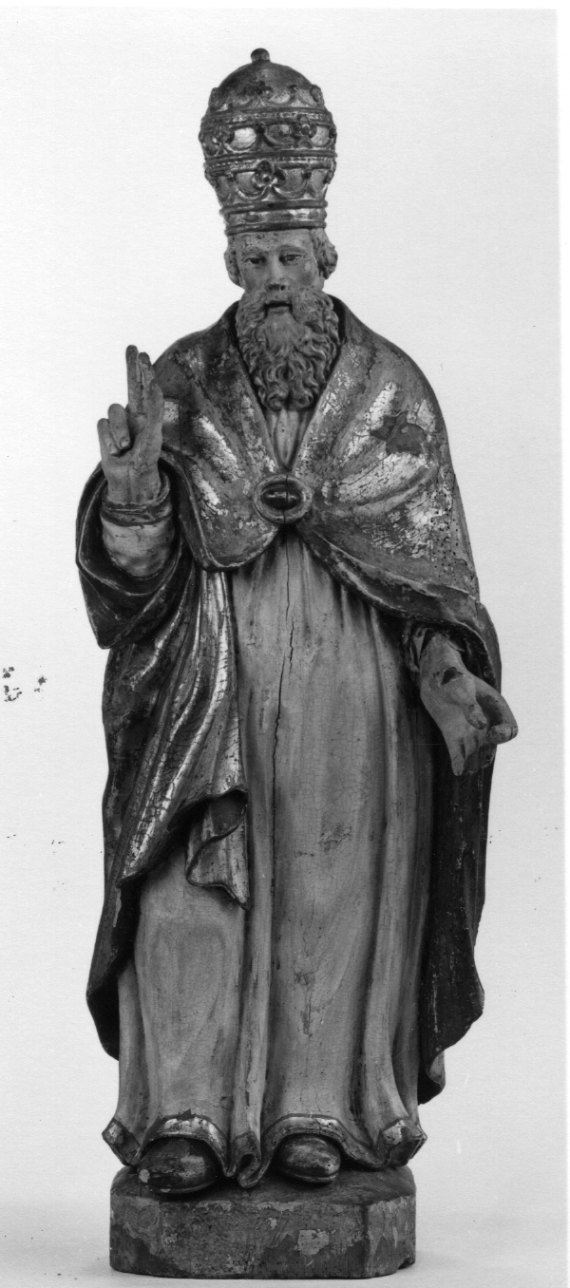 San Gregorio (statua, opera isolata) - bottega savoiardo-piemontese (prima metà sec. XVIII)