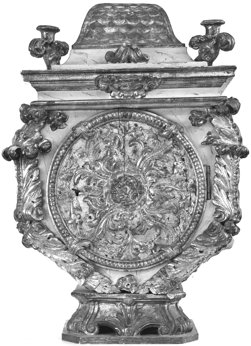 tabernacolo portatile, opera isolata - bottega piemontese (primo quarto sec. XVIII)