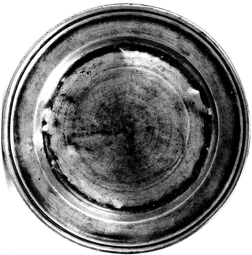 piatto, opera isolata - ambito piemontese (sec. XIX)