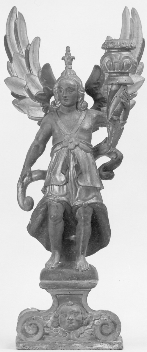 angelo reggitorcia (scultura, serie) - bottega savoiardo-piemontese (seconda metà sec. XVII)