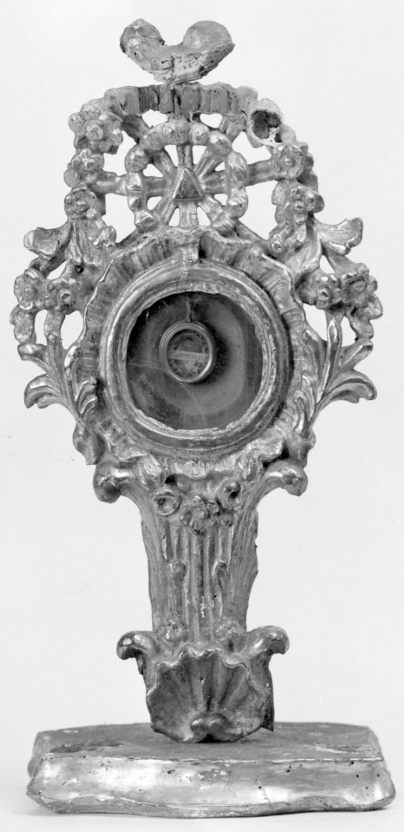 reliquiario - a ostensorio, opera isolata - bottega savoiardo-piemontese (prima metà sec. XVIII)