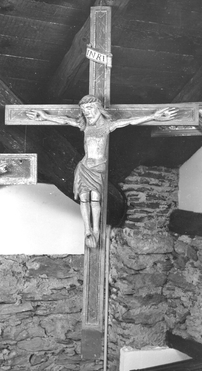 Cristo crocifisso (crocifisso, opera isolata) - bottega savoiardo-piemontese (prima metà sec. XVII)