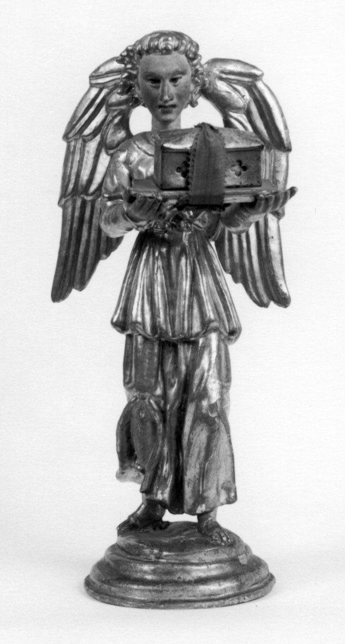 angeli (reliquiario, opera isolata) - bottega della Valle di Susa (prima metà, seconda metà sec. XV, sec. XVII)