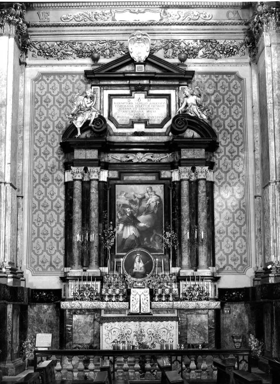 altare maggiore, opera isolata - bottega piemontese (fine sec. XVII)