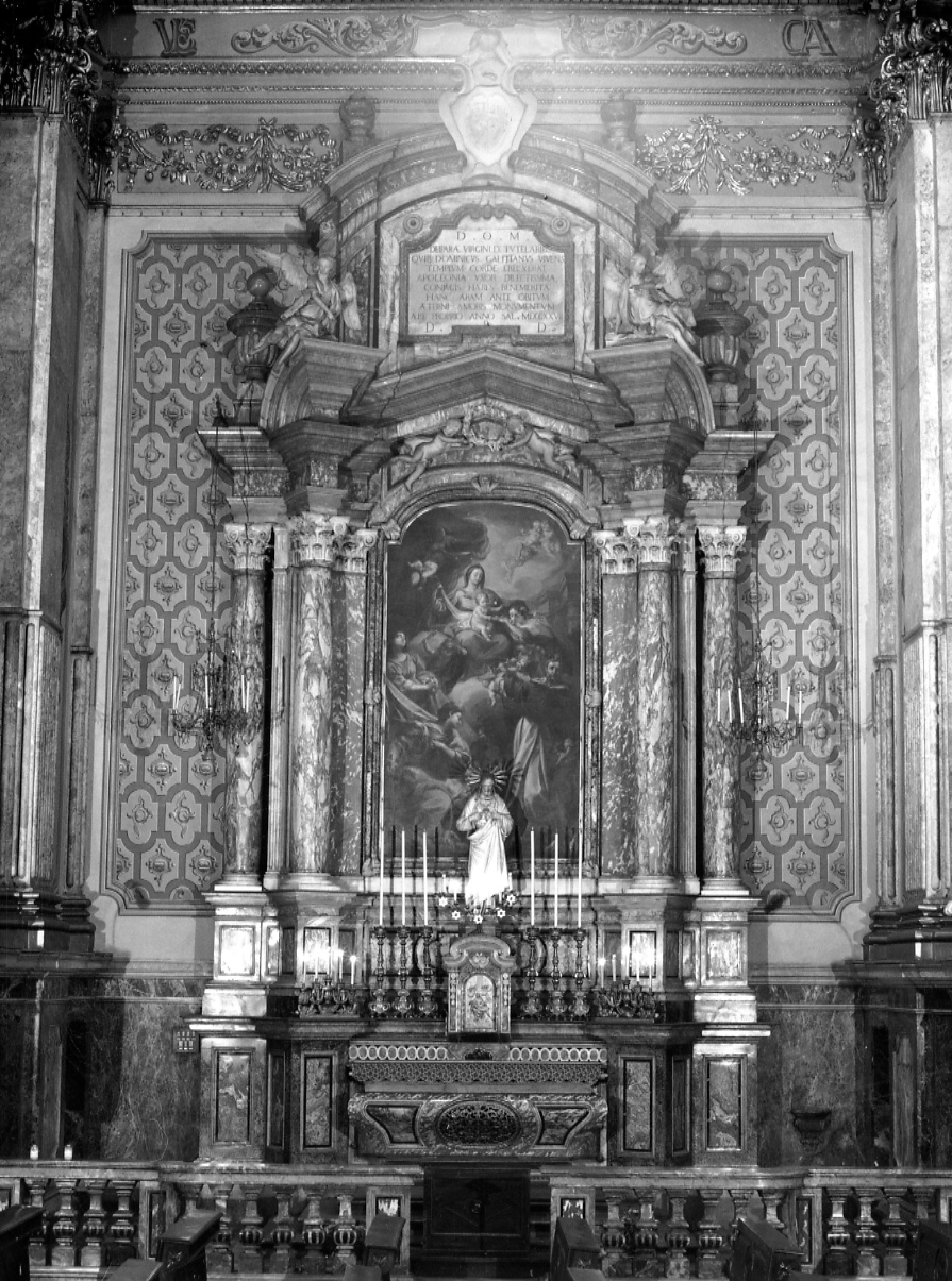 altare, opera isolata - ambito piemontese (primo quarto sec. XVIII)