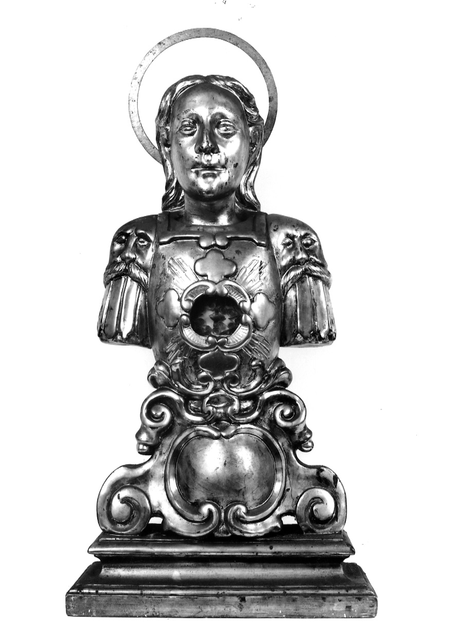 San Giovenale (reliquiario - a busto, opera isolata) - bottega piemontese (ultimo quarto sec. XVII)