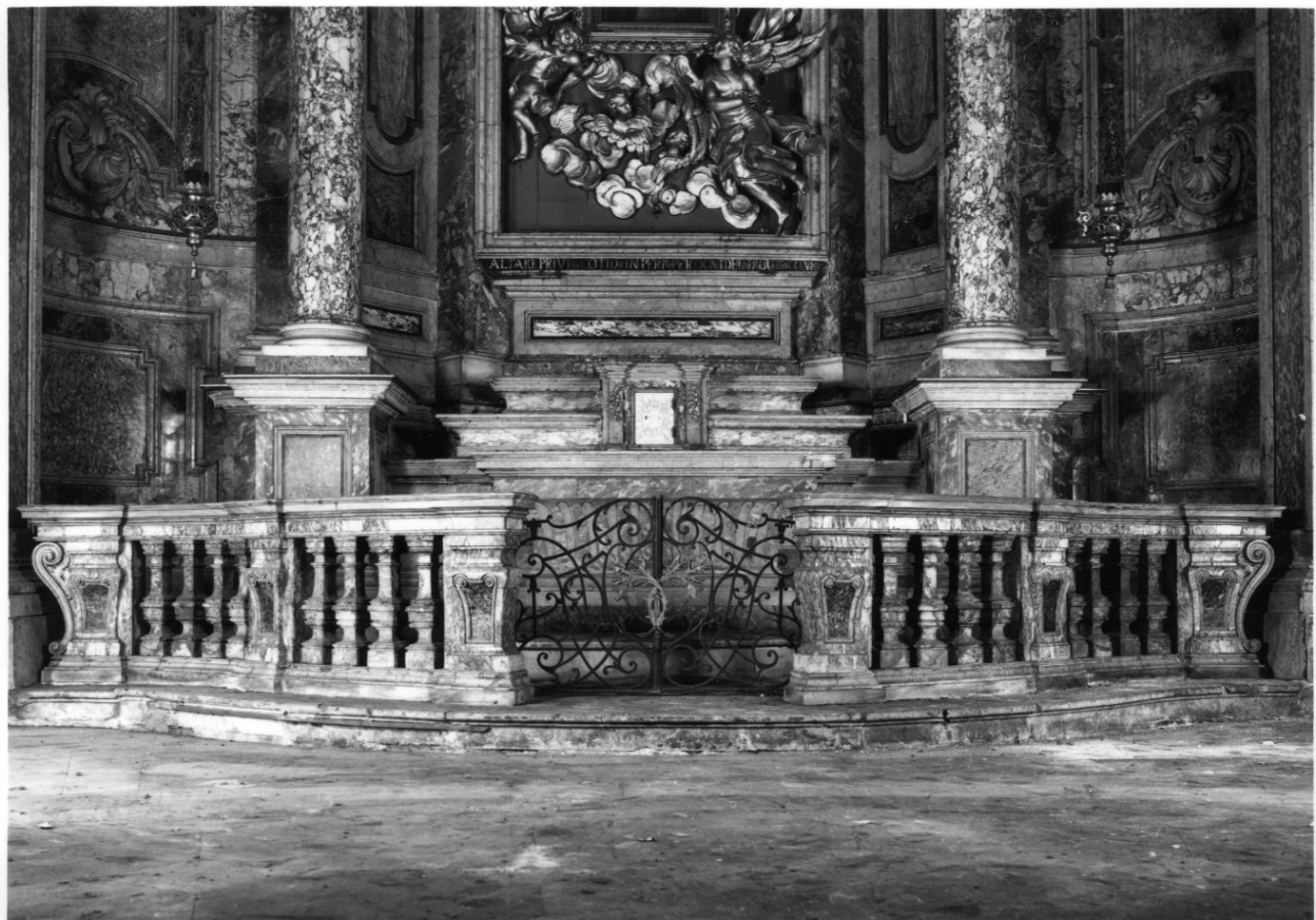 balaustrata, complesso decorativo di Agliaudi Ignazio detto Giovanni Pietro Baroni, Casella Antonio (e aiuti) (sec. XVIII)