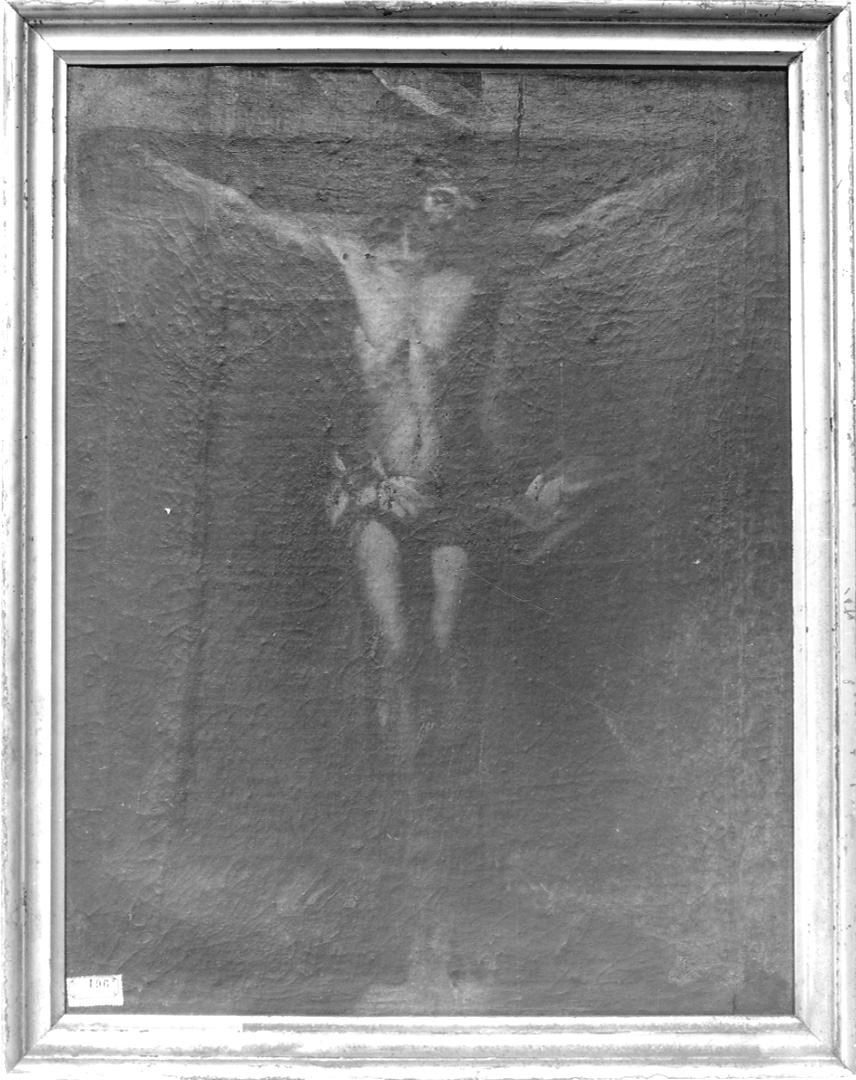 Cristo crocifisso (dipinto, opera isolata) - ambito casalese (seconda metà sec. XVII)