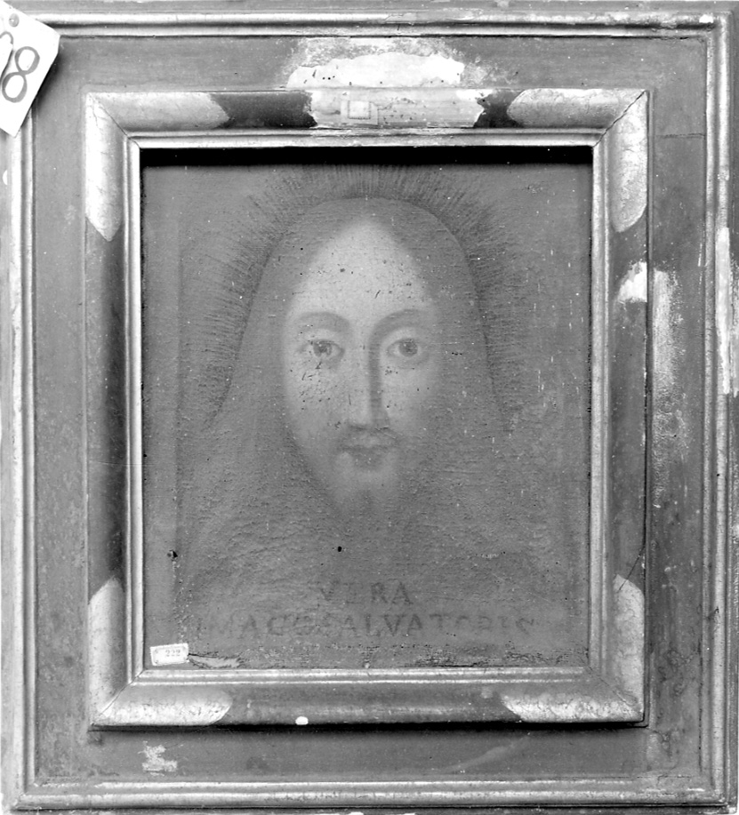 volto di Cristo (dipinto, opera isolata) - ambito piemontese (prima metà sec. XVII)