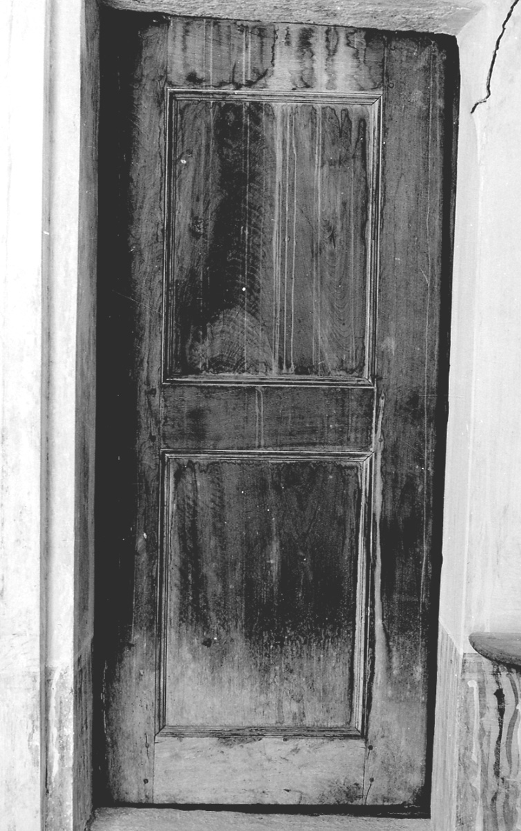 porta, opera isolata - bottega della Valsesia (seconda metà sec. XVIII)