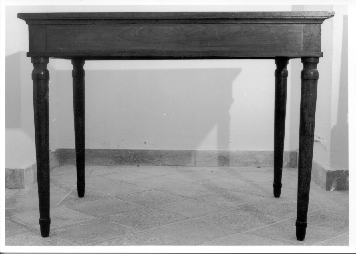 tavolo, opera isolata - produzione piemontese (metà sec. XIX)