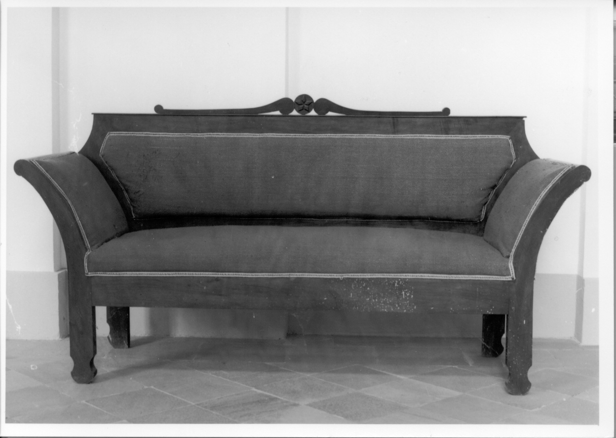 divano, serie - produzione piemontese (secondo quarto sec. XIX)