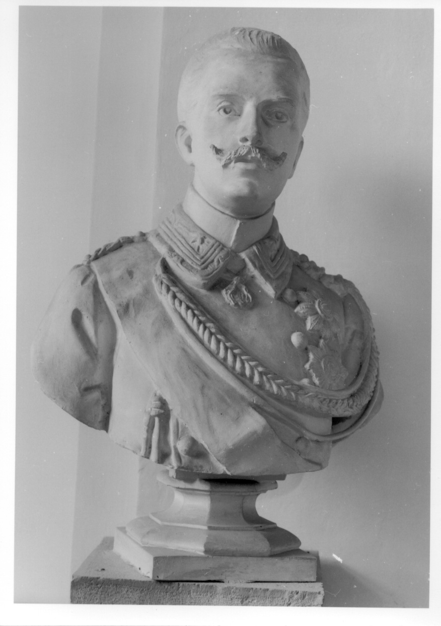 busto ritratto di Vittorio Emanuele III di Savoia (scultura, opera isolata) - bottega piemontese (?) (primo quarto sec. XX)
