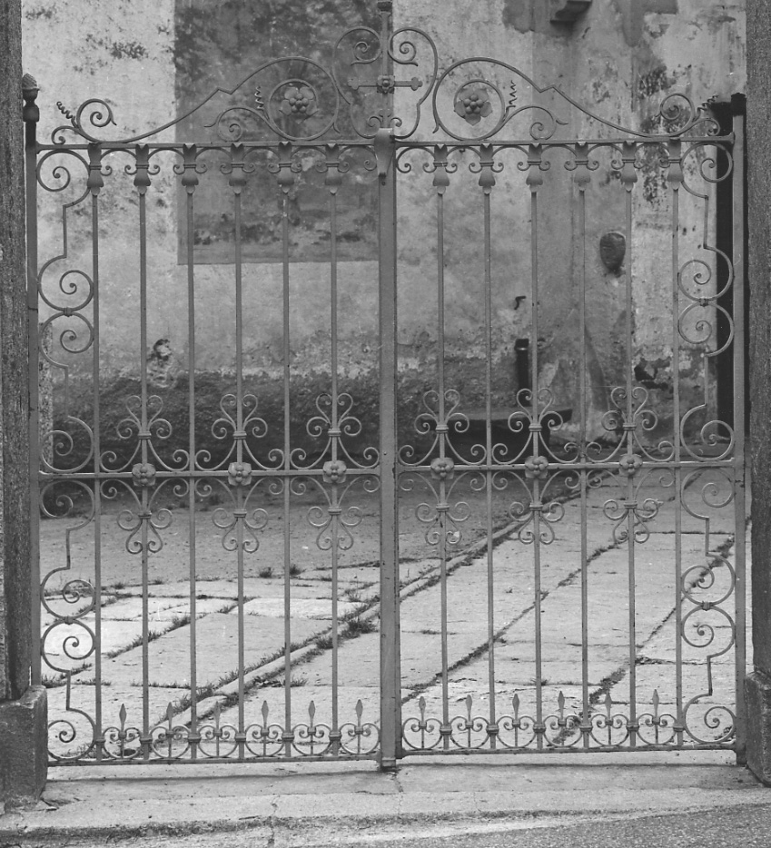 cancello, opera isolata - bottega della Valsesia (sec. XIX)