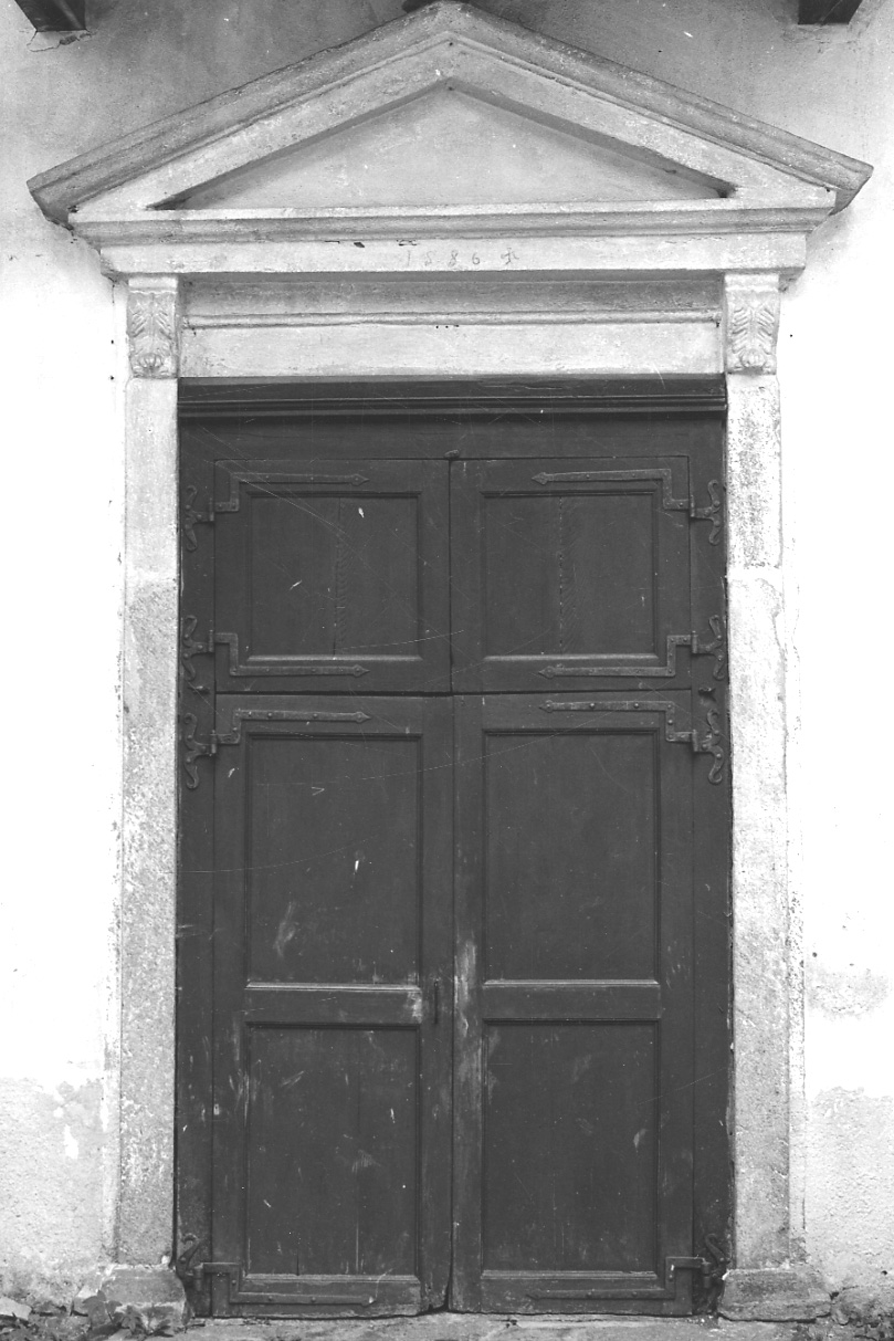 portale, opera isolata - ambito della Valsesia (sec. XVI)