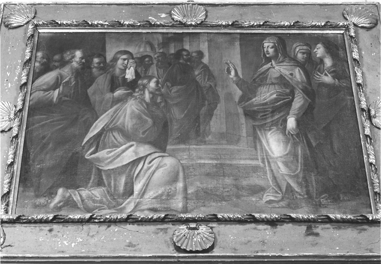 commiato di Cristo dalla Madonna (dipinto, opera isolata) - ambito della Valsesia (seconda metà sec. XVI)