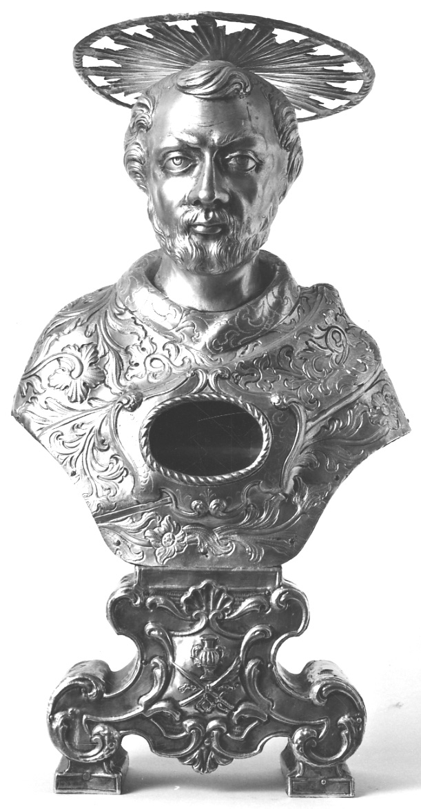 San Paolo Apostolo (reliquiario - a busto, opera isolata) - bottega lombardo-piemontese (seconda metà sec. XVIII)