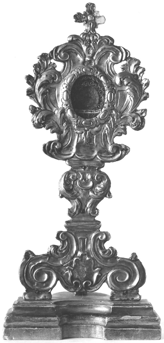 reliquiario - a ostensorio, opera isolata - bottega lombardo-piemontese (seconda metà sec. XVII)