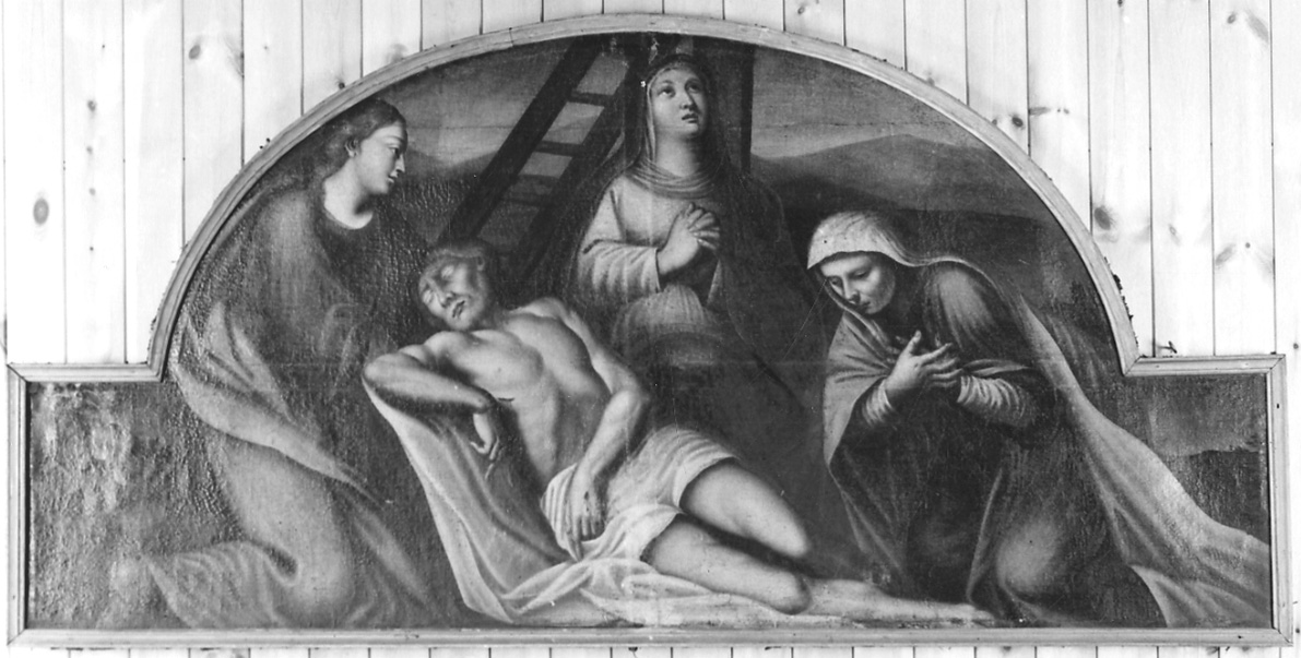 compianto sul Cristo morto (dipinto, opera isolata) - ambito della Valsesia (seconda metà sec. XVI)
