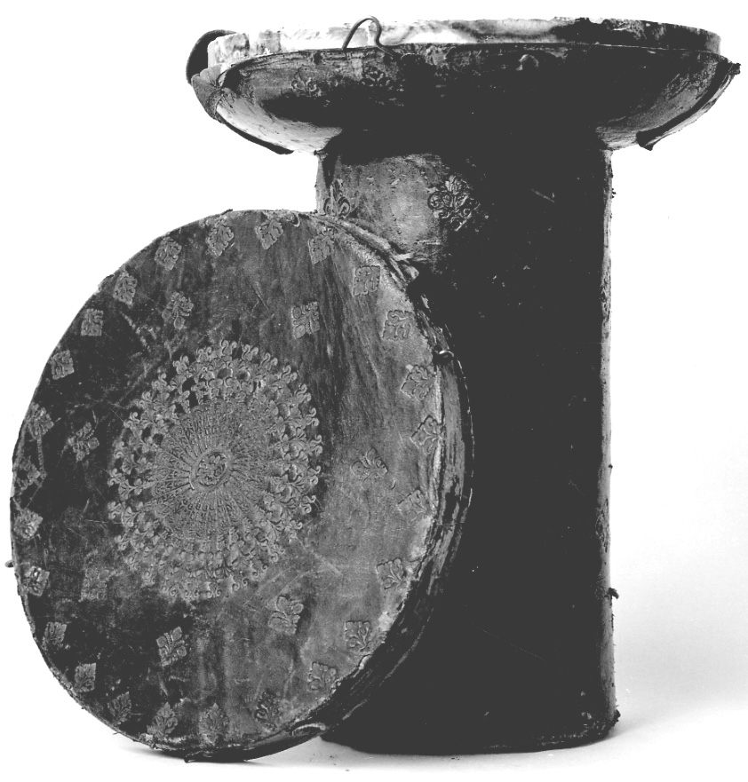 custodia di calice, opera isolata - bottega lombarda (prima metà sec. XVIII)