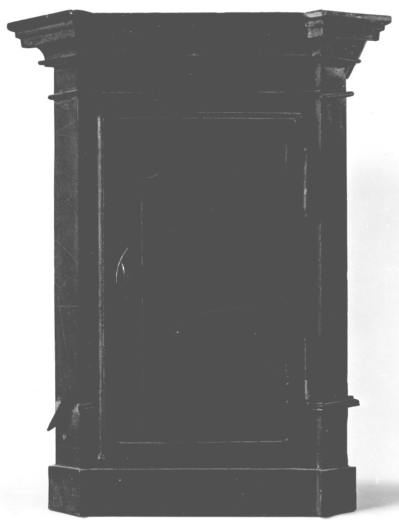 tabernacolo portatile, opera isolata - bottega della Valsesia (prima metà sec. XIX)