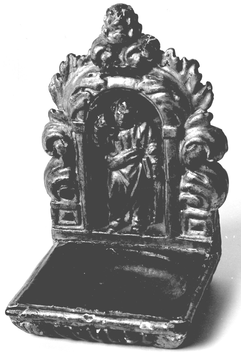 San Pietro (contenitore per elemosine, opera isolata) - bottega della Valsesia (fine/inizio secc. XVII/ XVIII)