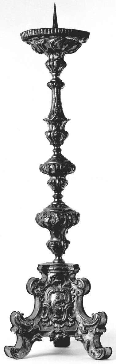 candeliere, serie - bottega lombardo-piemontese (sec. XVIII)