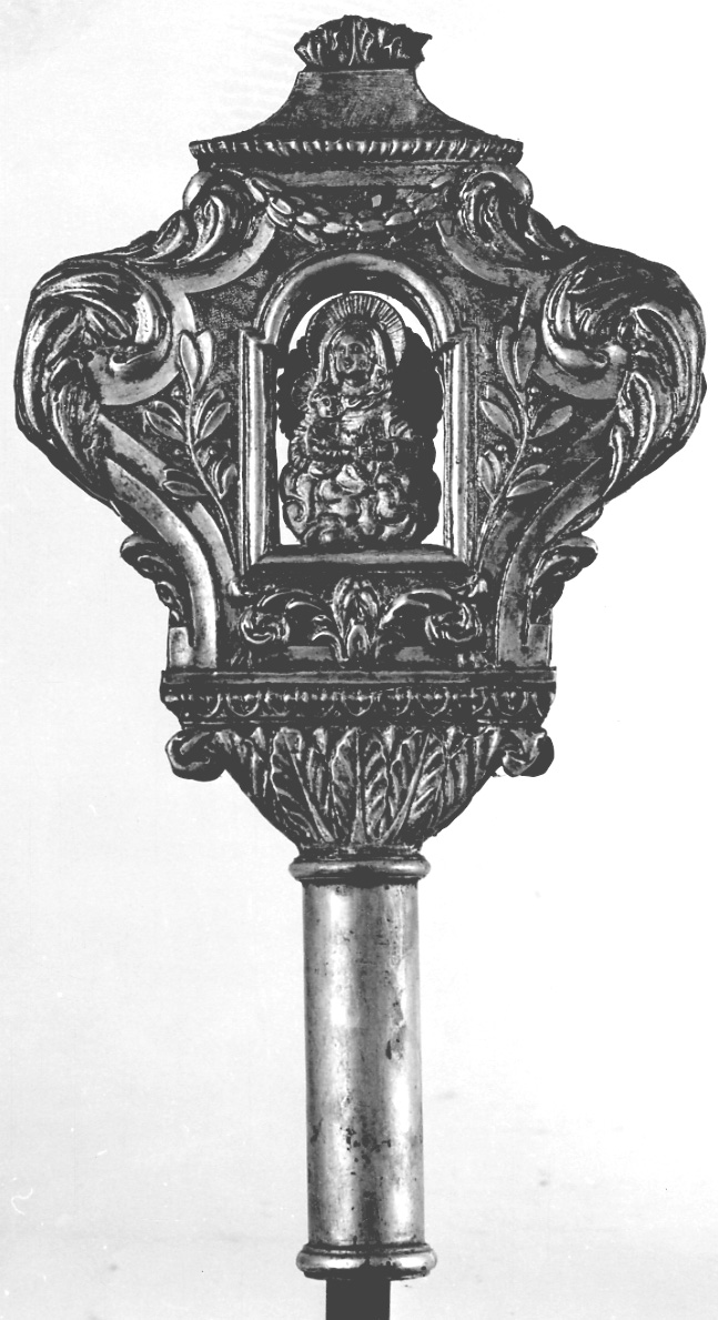 emblema di confraternita, opera isolata - bottega lombardo-piemontese (sec. XIX)