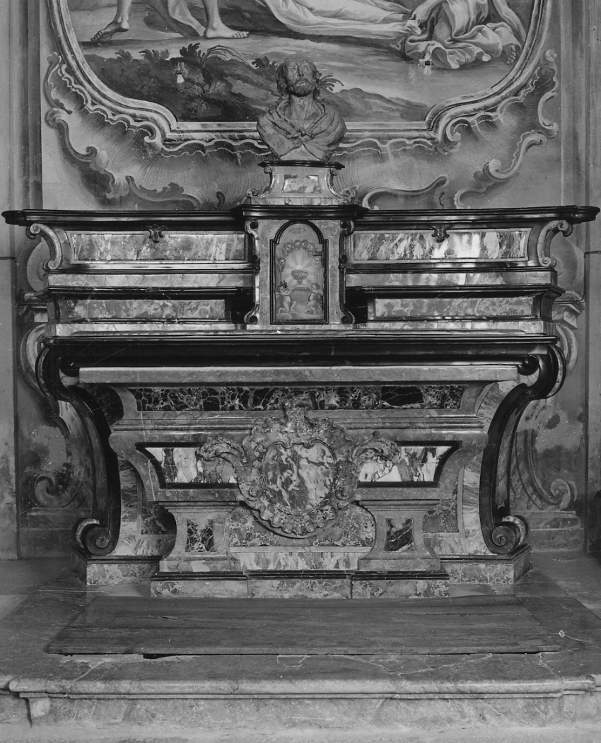 altare, insieme - bottega lombardo-piemontese (seconda metà sec. XVIII)