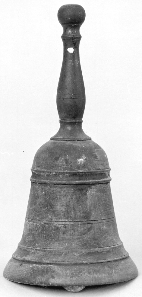 campanello, opera isolata - bottega lombardo-piemontese (seconda metà sec. XIX)