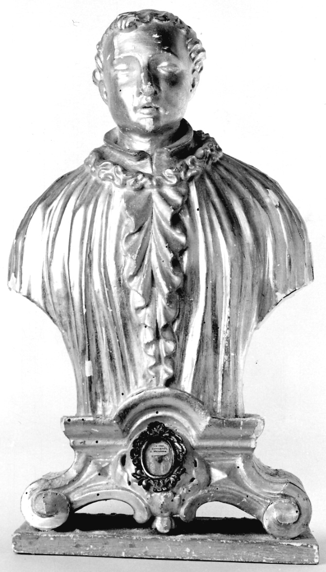 San Bernardo da Mentone (reliquiario - a busto, opera isolata) - ambito della Valsesia (primo quarto sec. XVIII)
