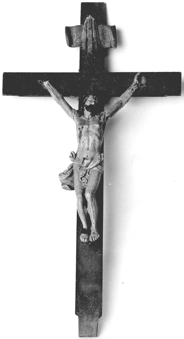 croce processionale, opera isolata - ambito della Valsesia (sec. XIX)