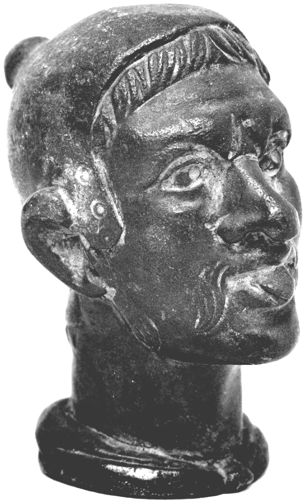 testa d'uomo (scultura, frammento) - ambito italiano (sec. XVI)