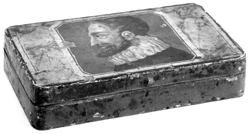 ritratto d'uomo di profilo (dipinto) - ambito francese (prima metà sec. XIX)