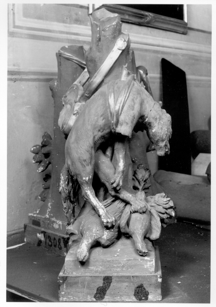 TROFEO DI CACCIA (scultura, opera isolata) di Collino Ignazio, Collino Filippo (seconda metà sec. XVIII)