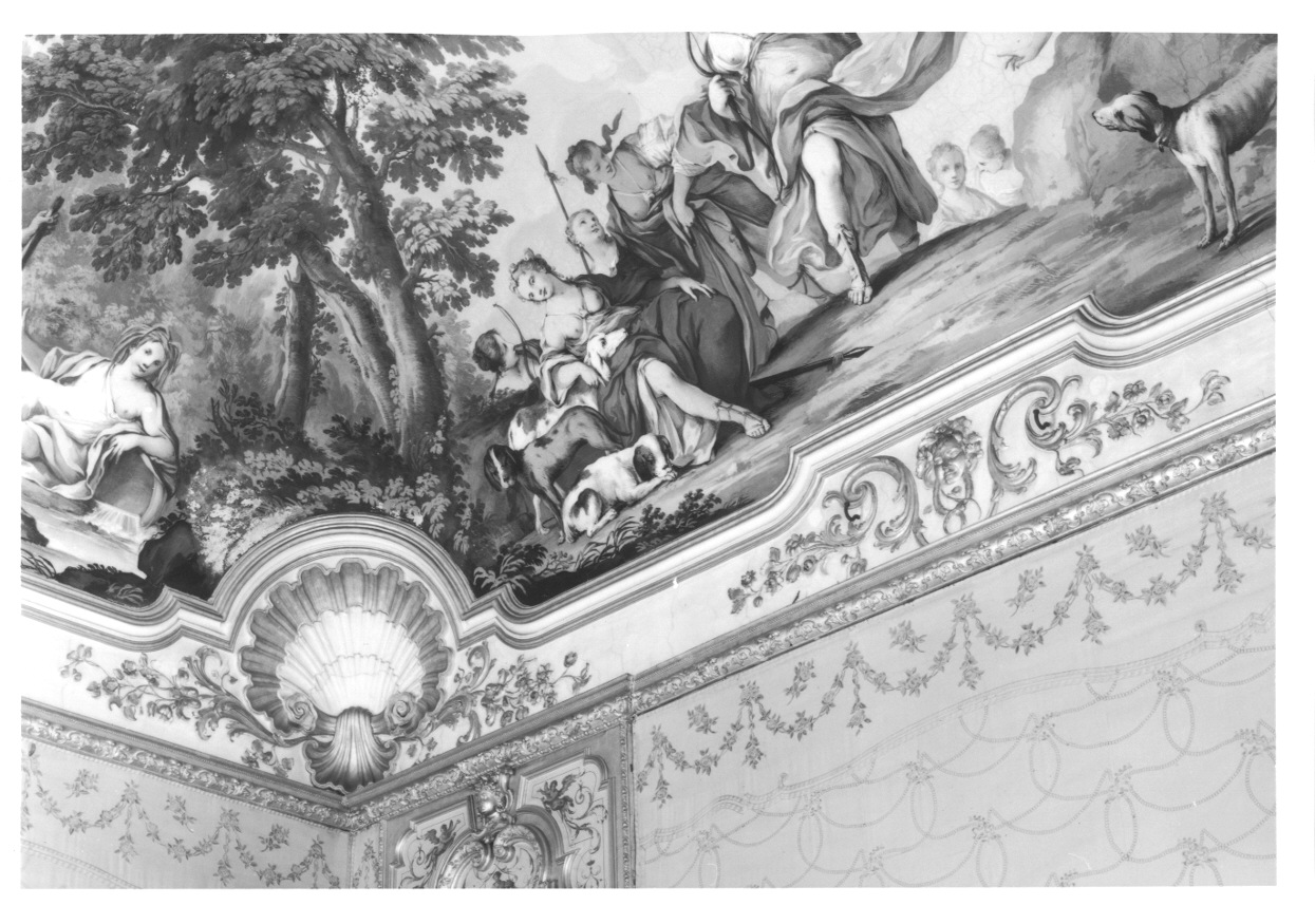 MOTIVI DECORATIVI A VOLUTE (cornicione, opera isolata) di Fariano Giovanni Francesco (secondo quarto sec. XVIII)