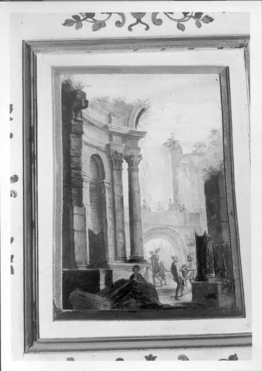 ARCHITETTURE (elemento decorativo, elemento d'insieme) di Casoli Francesco (attribuito) - ambito piemontese (secondo quarto sec. XVIII)