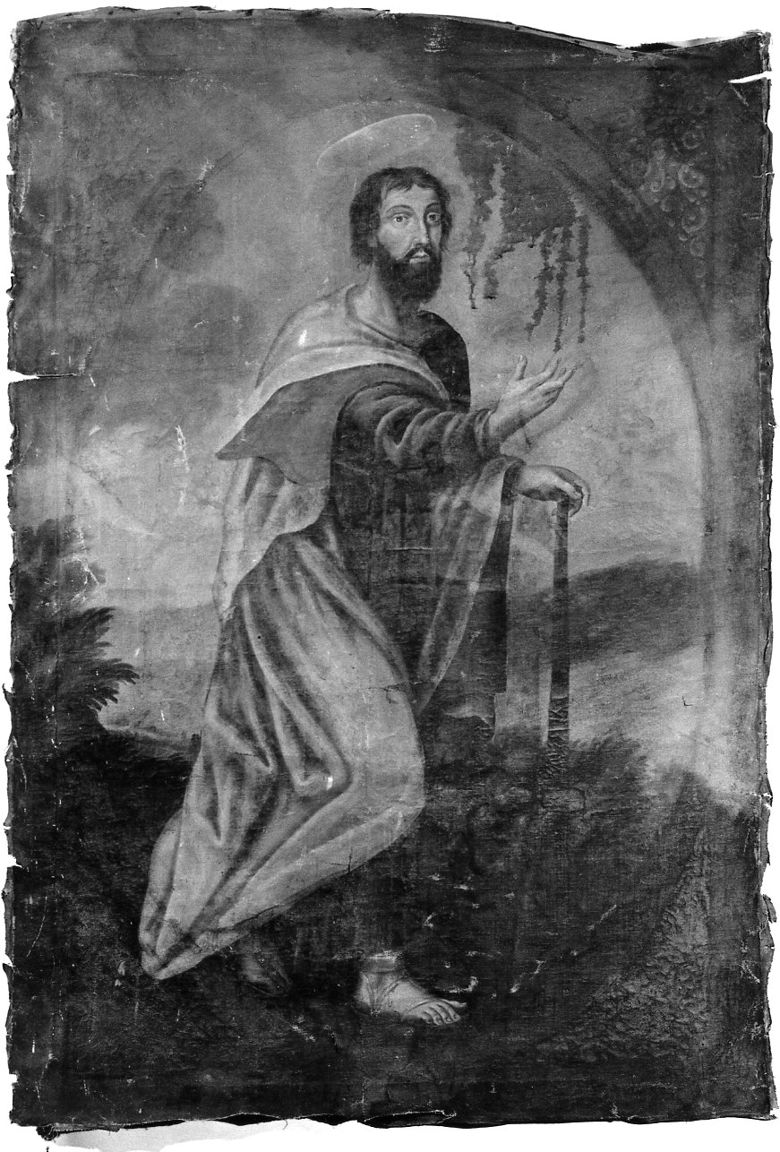 San Filippo Apostolo (dipinto, opera isolata) - ambito piemontese (fine/inizio secc. XVII/ XVIII)