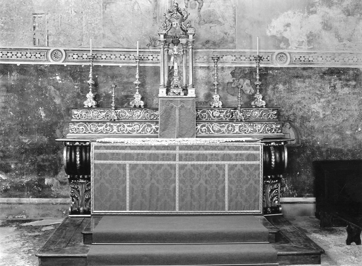 altare, opera isolata - ambito piemontese (fine/inizio, fine/inizio secc. XVII/ XVIII, secc. XIX/ XX)